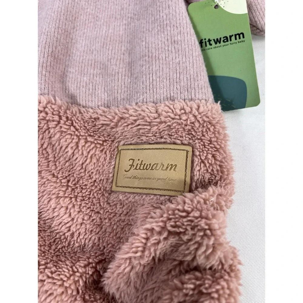FITWARM Pet Cloth -  Sweater Turtleneck  4 Legged Pink Size XL‎